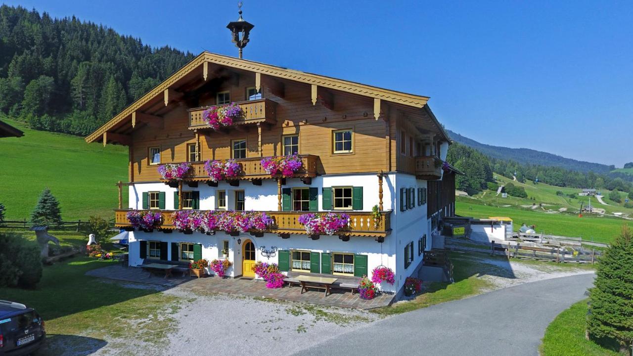 Riederhof Hotell Leogang Exteriör bild