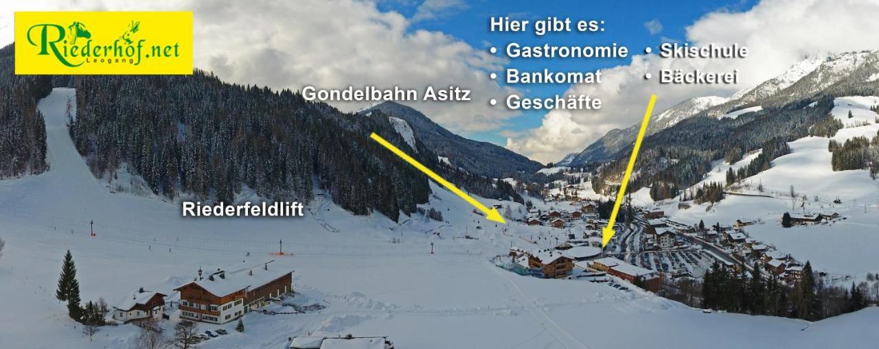 Riederhof Hotell Leogang Exteriör bild