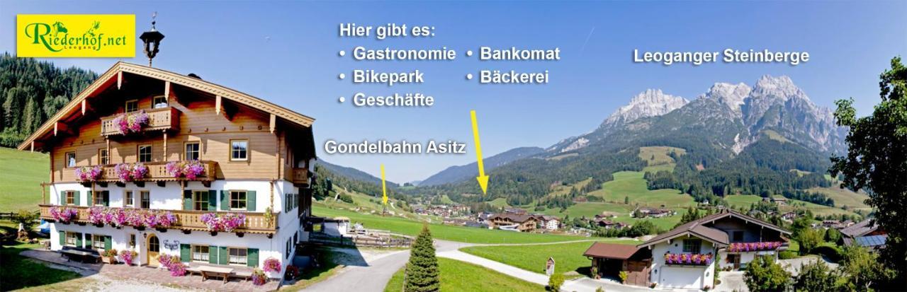 Riederhof Hotell Leogang Exteriör bild